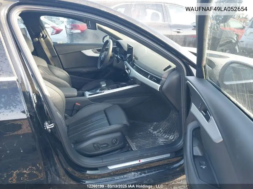WAUFNAF49LA052654 2020 Audi A4