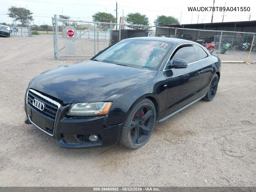 WAUDK78T89A041550 2009 Audi A5 3.2L