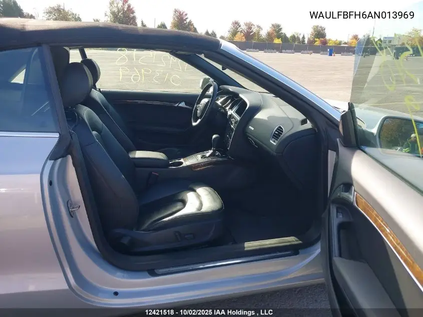 WAULFBFH6AN013969 2010 Audi A5 Premium Plus