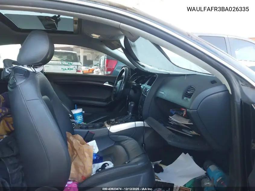 WAULFAFR3BA026335 2011 Audi A5 2.0T Premium