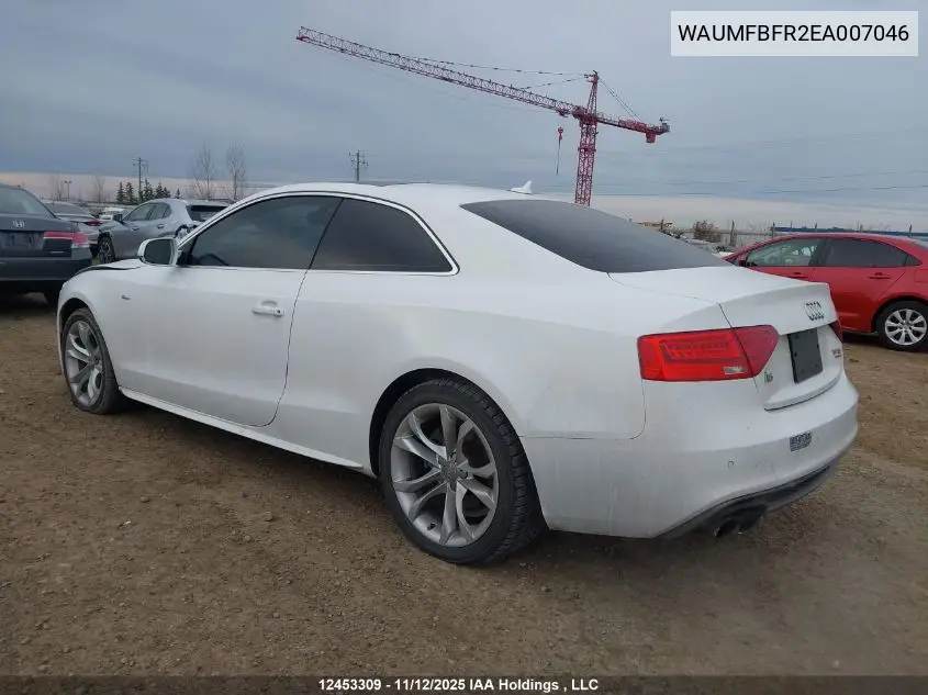 WAUMFBFR2EA007046 2014 Audi A5 2.0 Progressiv