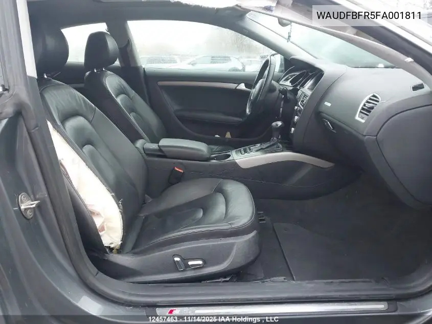WAUDFBFR5FA001811 2015 Audi A5 Progressiv