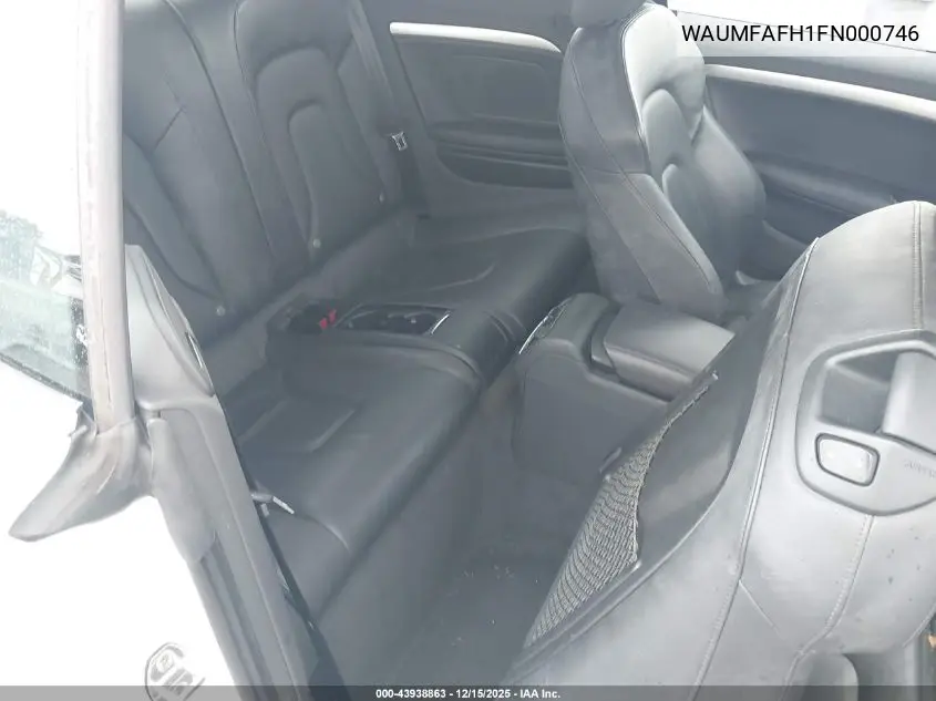 WAUMFAFH1FN000746 2015 Audi A5 2.0T Premium