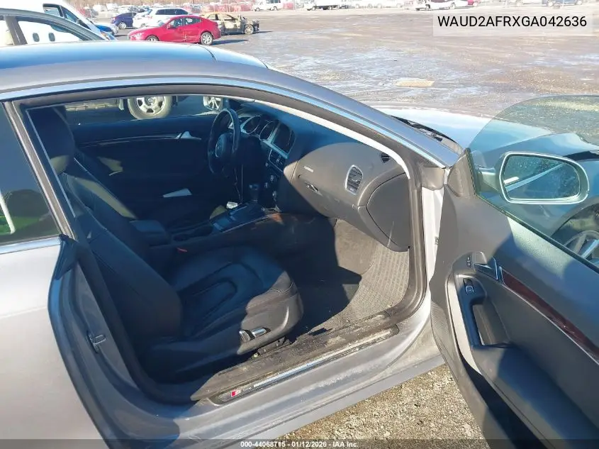 WAUD2AFRXGA042636 2016 Audi A5 2.0T Premium