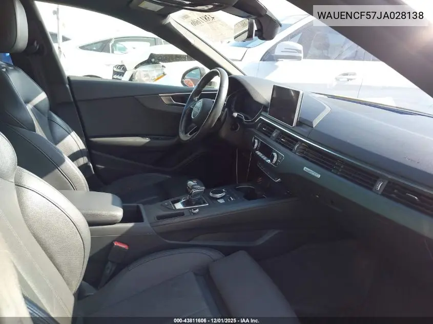 WAUENCF57JA028138 2018 Audi A5 2.0T Premium