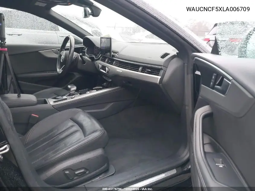 WAUCNCF5XLA006709 2020 Audi A5 Sportback Premium Plus 45 Tfsi Quattro S Tronic