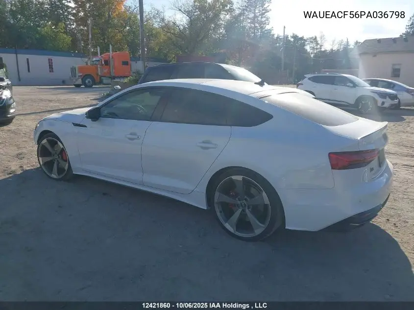 WAUEACF56PA036798 2023 Audi A5 Prestige 45