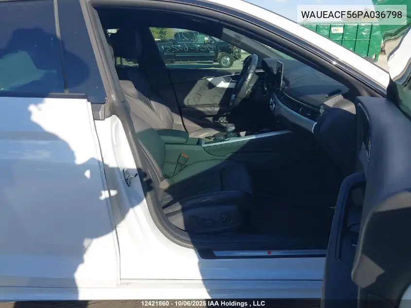 WAUEACF56PA036798 2023 Audi A5 Prestige 45