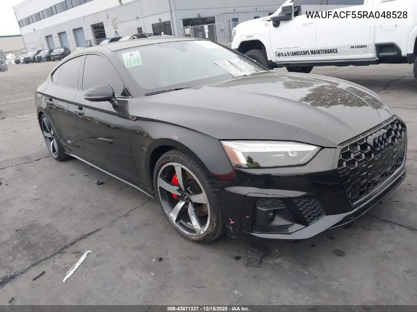 WAUFACF55RA048528 2024 Audi A5 Sportback Premium Plus 45 Tfsi Quattro S Tronic