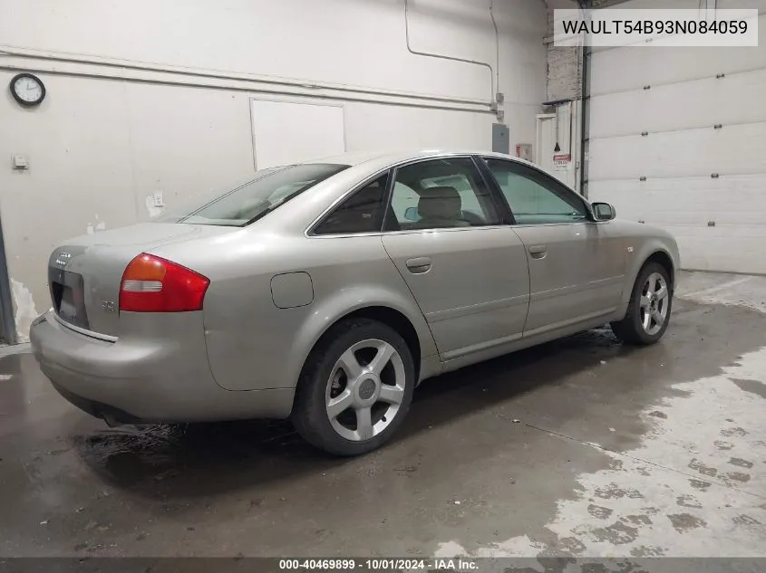 WAULT54B93N084059 2003 Audi A6 3.0