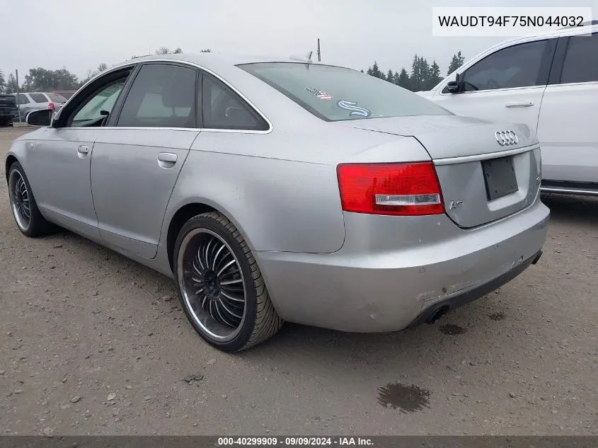 WAUDT94F75N044032 2005 Audi A6 3.2