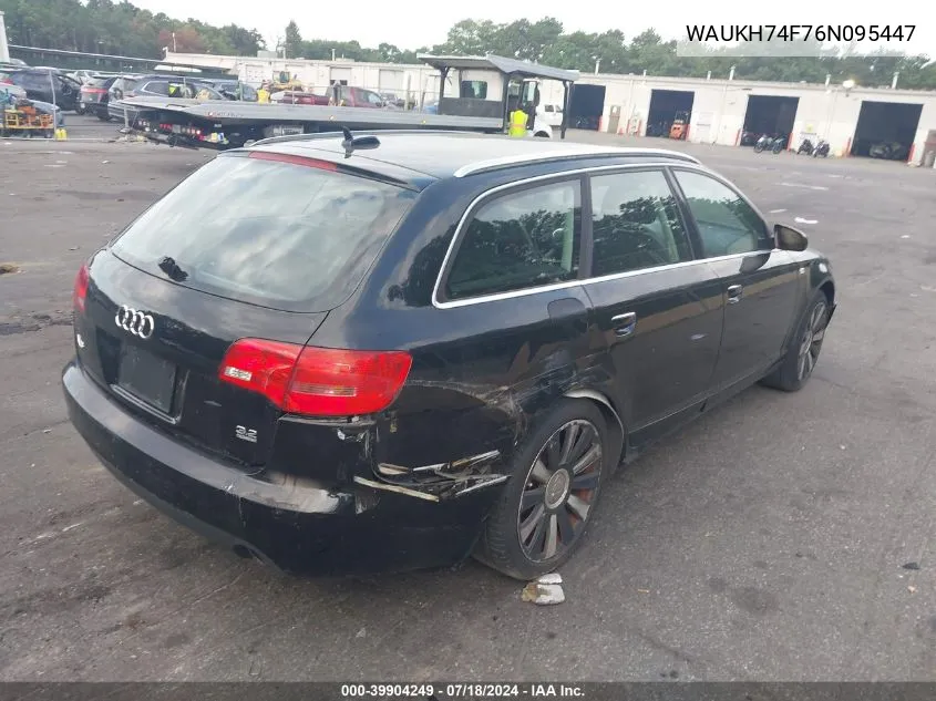 WAUKH74F76N095447 2006 Audi A6 3.2 Avant