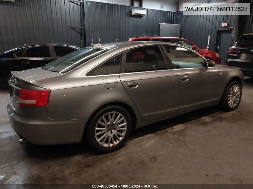 WAUDH74F66N112537 2006 Audi A6 3.2