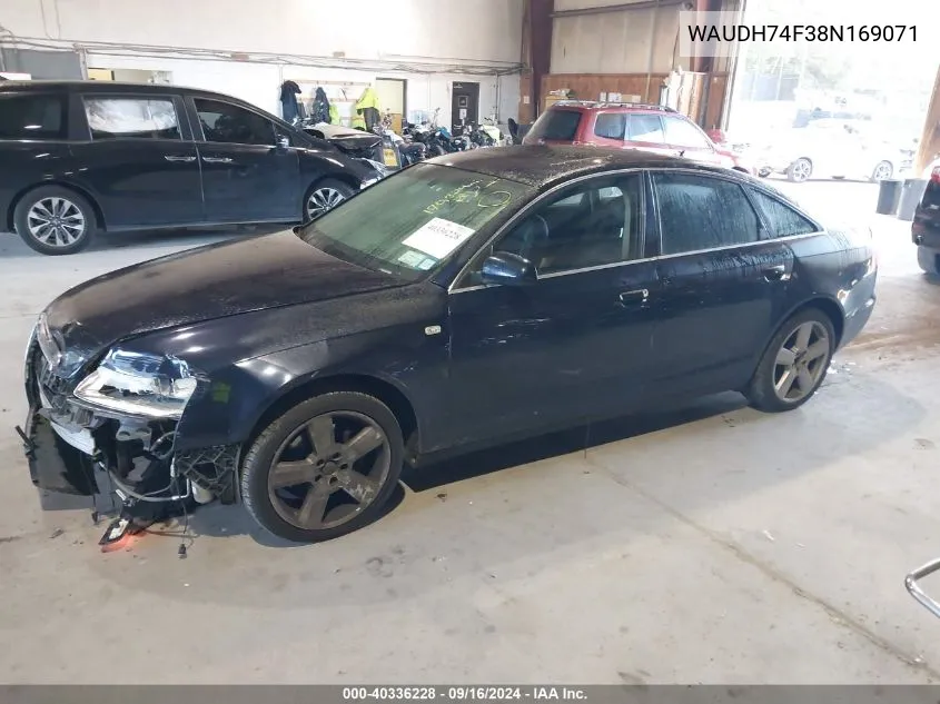 WAUDH74F38N169071 2008 Audi A6 3.2 Quattro