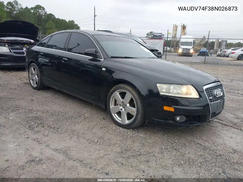 WAUDV74F38N026873 2008 Audi A6 4.2