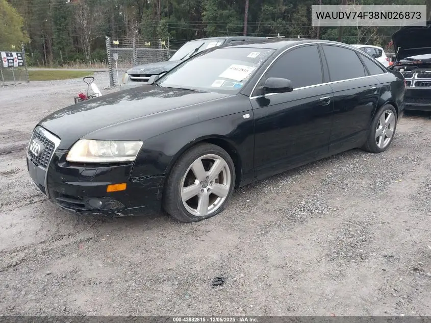 WAUDV74F38N026873 2008 Audi A6 4.2