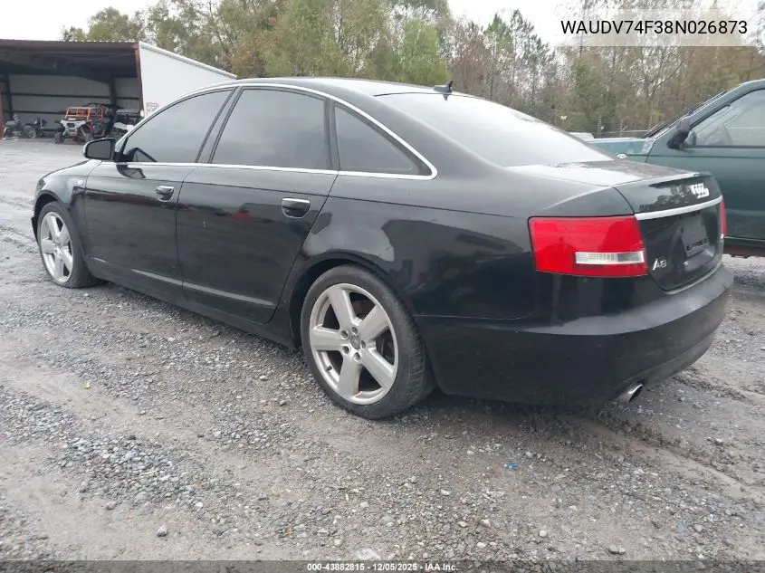WAUDV74F38N026873 2008 Audi A6 4.2