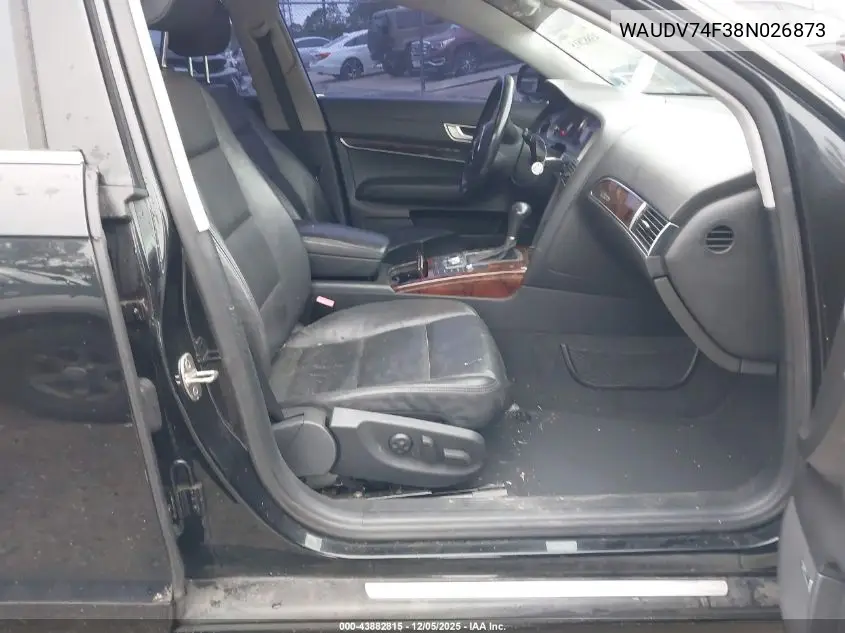 WAUDV74F38N026873 2008 Audi A6 4.2
