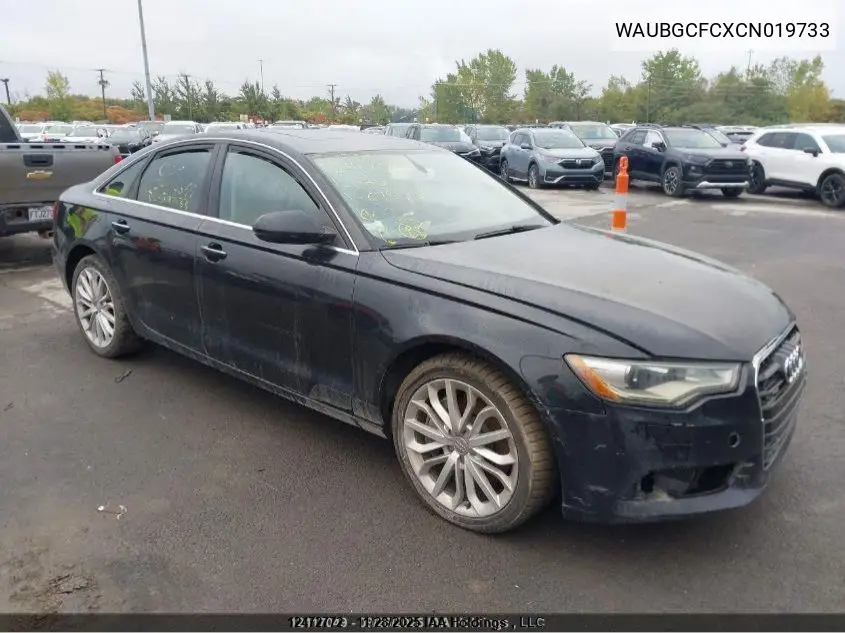 WAUBGCFCXCN019733 2012 Audi A6 Quattro