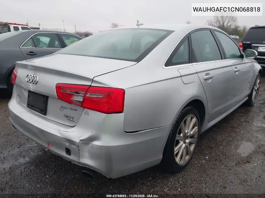 WAUHGAFC1CN068818 2012 Audi A6 3.0 Premium