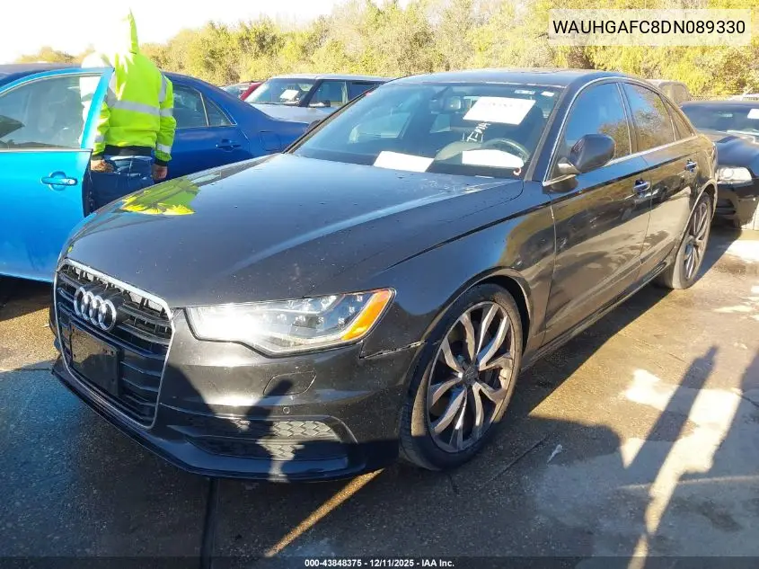 WAUHGAFC8DN089330 2013 Audi A6 3.0T Premium