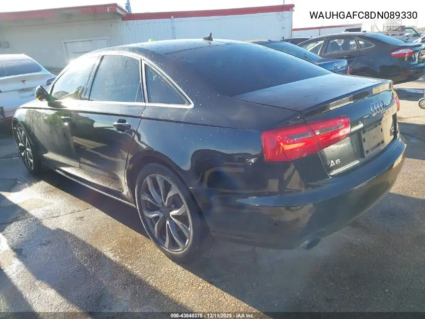 WAUHGAFC8DN089330 2013 Audi A6 3.0T Premium