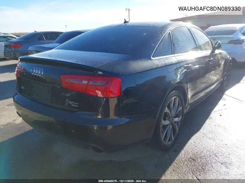 WAUHGAFC8DN089330 2013 Audi A6 3.0T Premium