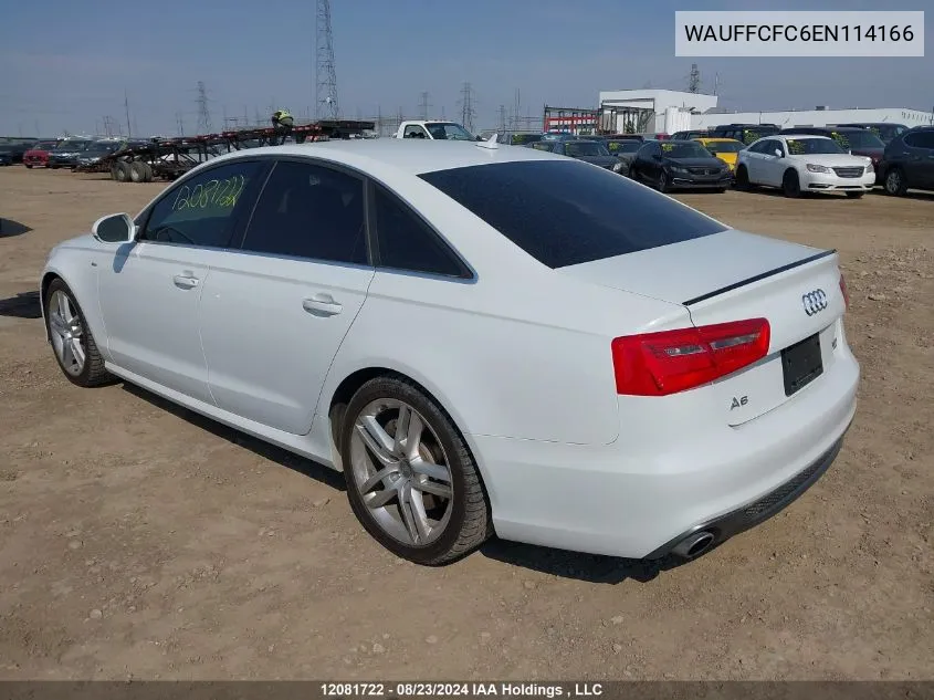 WAUFFCFC6EN114166 2014 Audi A6