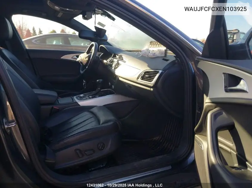 WAUJFCFCXEN103925 2014 Audi A6 2.0 Technik