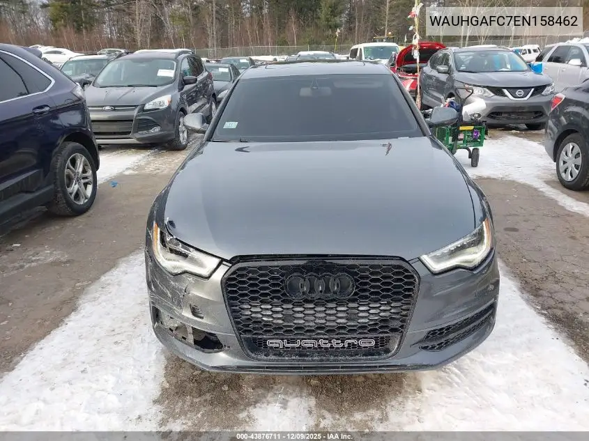 WAUHGAFC7EN158462 2014 Audi A6 3.0T Premium Plus