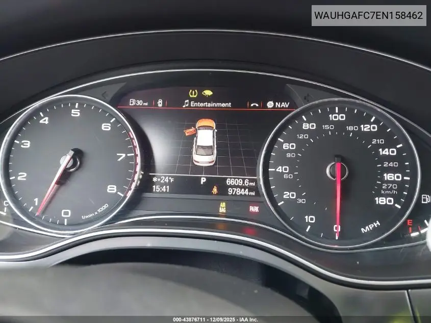 WAUHGAFC7EN158462 2014 Audi A6 3.0T Premium Plus