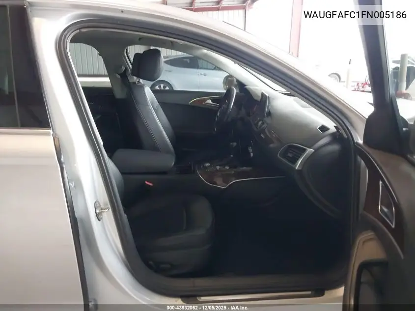 WAUGFAFC1FN005186 2015 Audi A6 2.0T Premium
