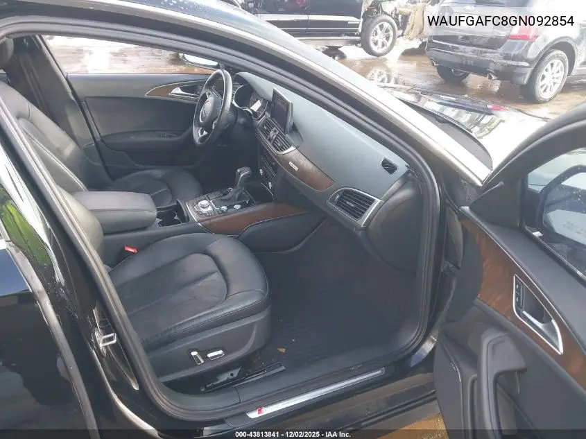 WAUFGAFC8GN092854 2016 Audi A6 3.0T Premium Plus