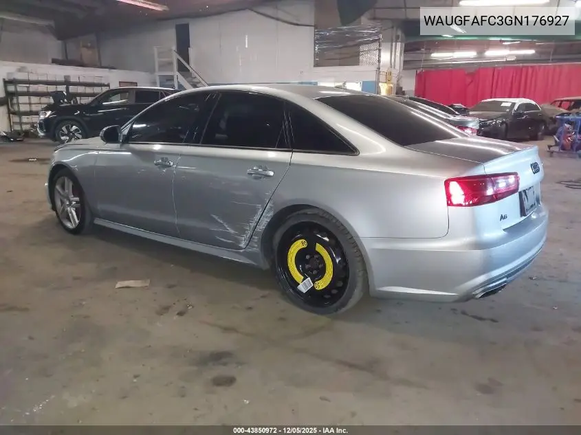 WAUGFAFC3GN176927 2016 Audi A6 2.0T Premium Plus