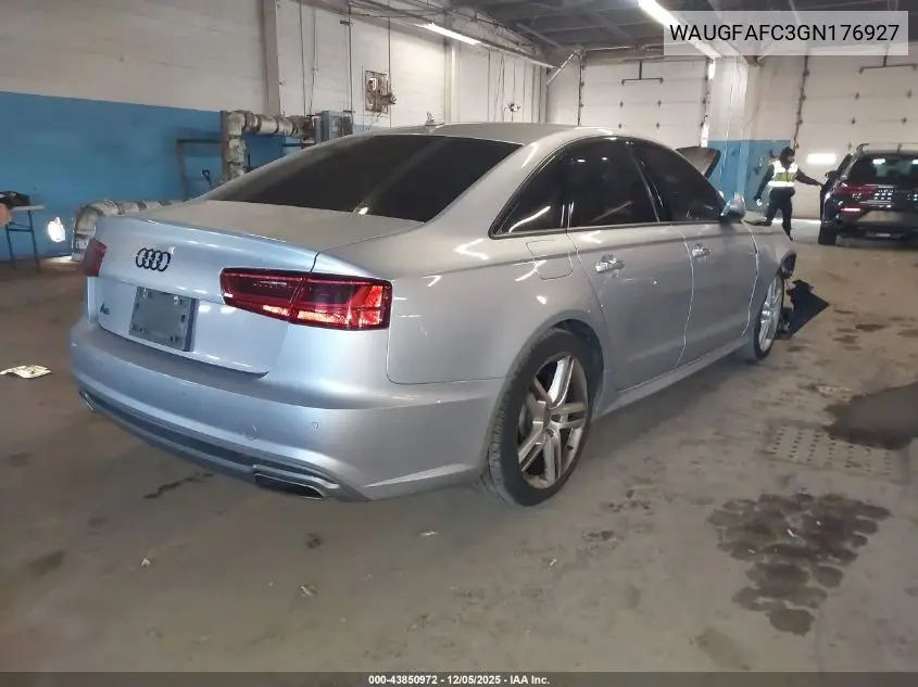 WAUGFAFC3GN176927 2016 Audi A6 2.0T Premium Plus