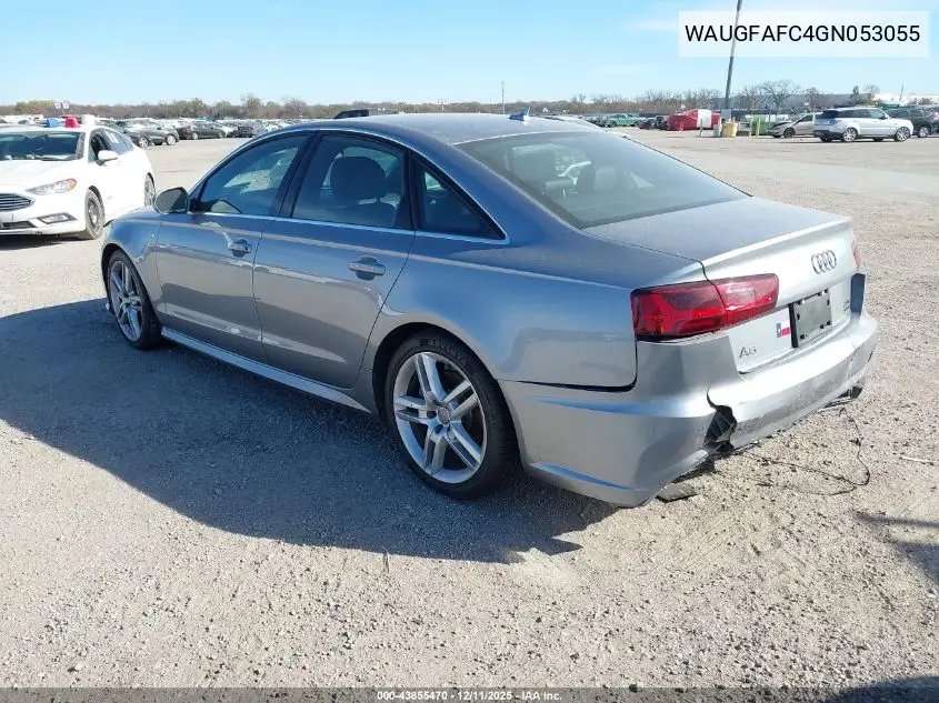 WAUGFAFC4GN053055 2016 Audi A6 2.0T Premium Plus