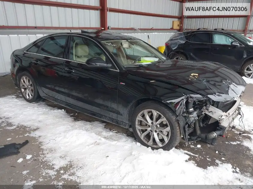 WAUF8AFC4JN070306 2018 Audi A6 2.0T Premium/2.0T Sport