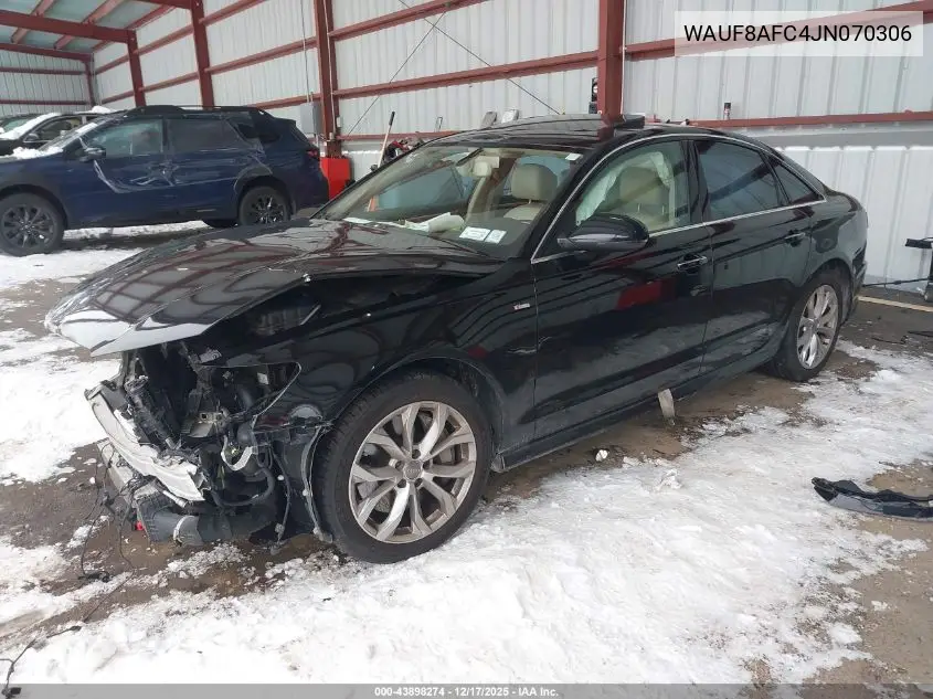 WAUF8AFC4JN070306 2018 Audi A6 2.0T Premium/2.0T Sport