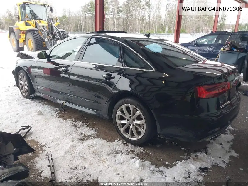 WAUF8AFC4JN070306 2018 Audi A6 2.0T Premium/2.0T Sport