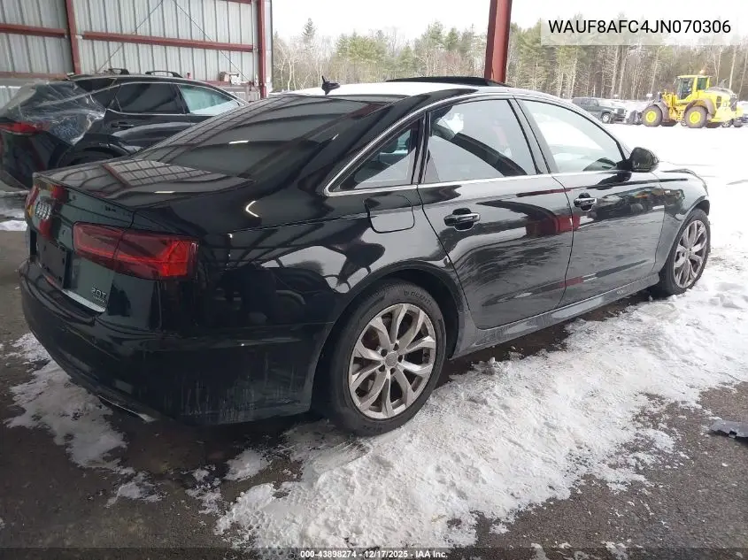 WAUF8AFC4JN070306 2018 Audi A6 2.0T Premium/2.0T Sport