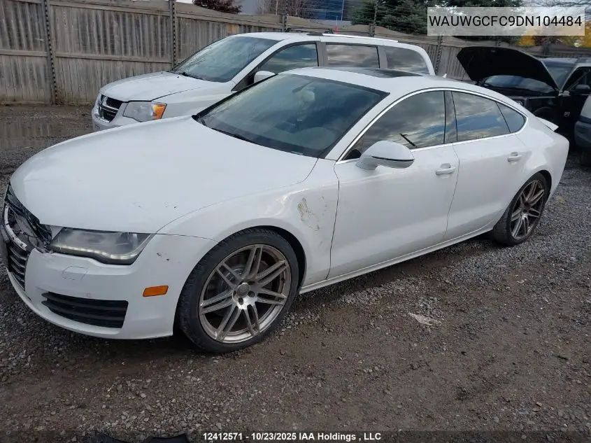 WAUWGCFC9DN104484 2013 Audi A7 3.0T