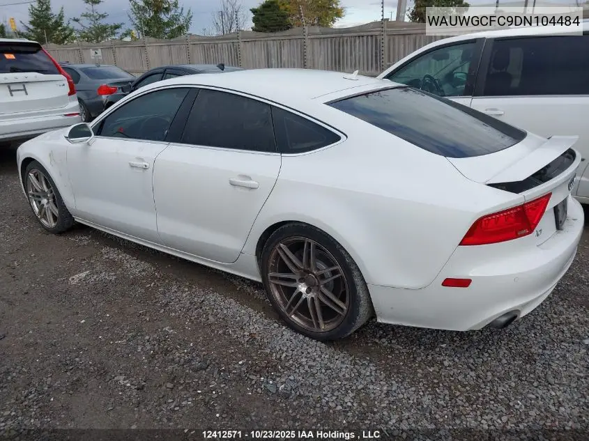 WAUWGCFC9DN104484 2013 Audi A7 3.0T