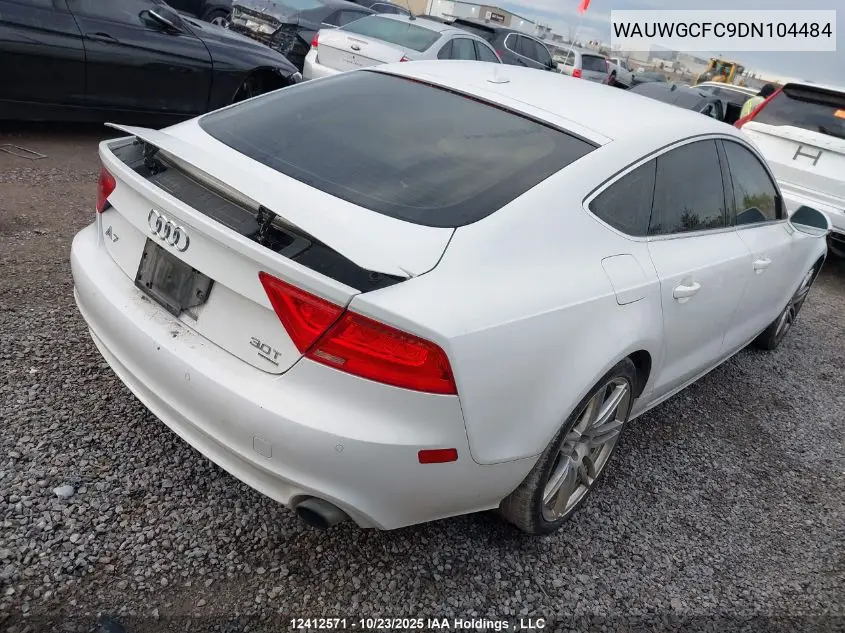WAUWGCFC9DN104484 2013 Audi A7 3.0T
