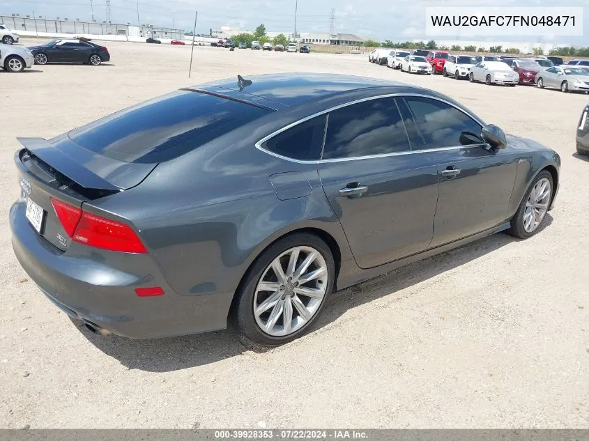 WAU2GAFC7FN048471 2015 Audi A7 3.0T Premium Plus