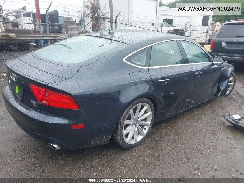 WAUWGAFC6FN002499 2015 Audi A7 3.0T Premium Plus