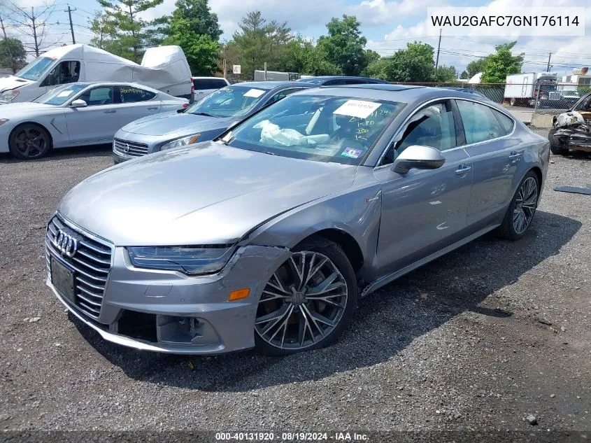 WAU2GAFC7GN176114 2016 Audi A7 3.0T Premium Plus