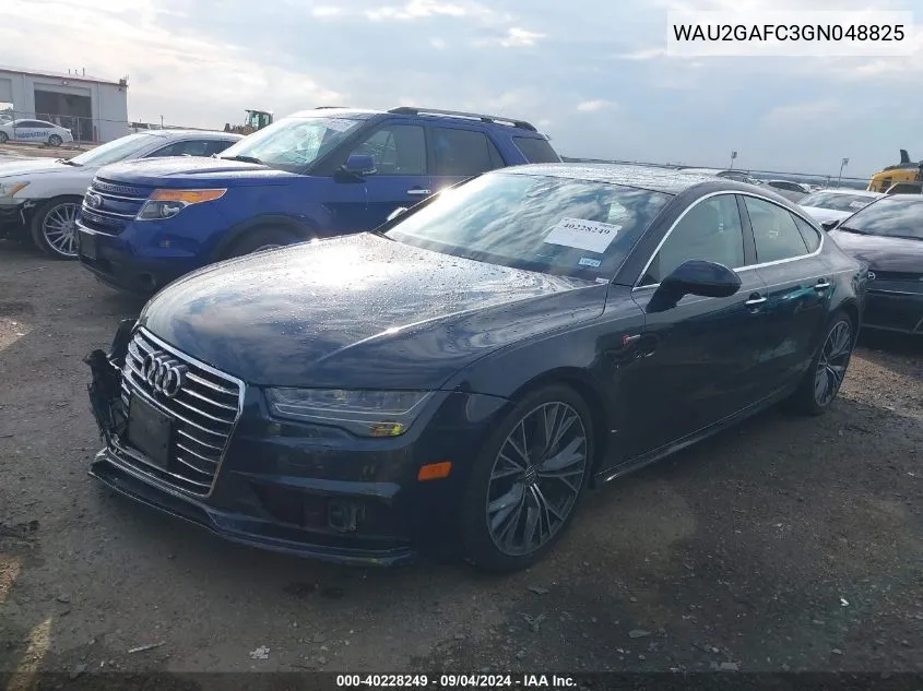 WAU2GAFC3GN048825 2016 Audi A7 Prestige