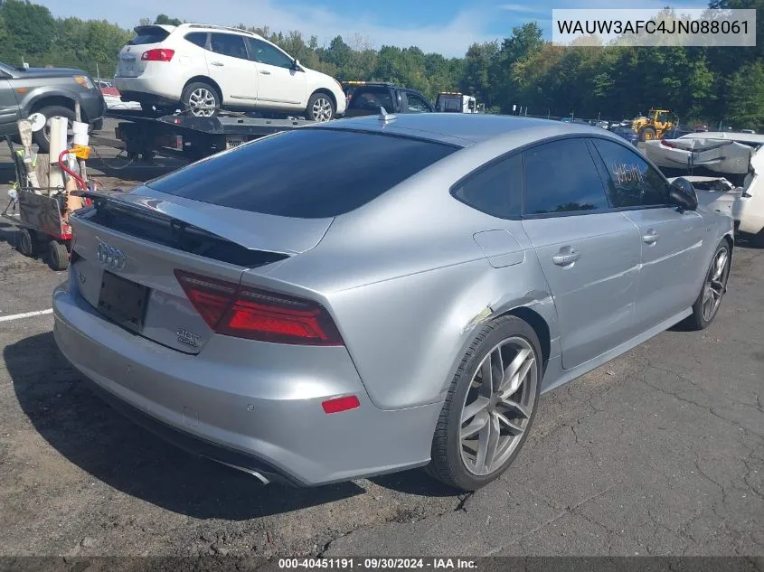 WAUW3AFC4JN088061 2018 Audi A7 3.0T Premium Plus