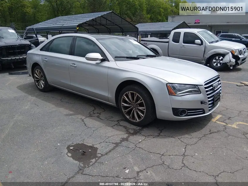 2013 Audi A8 L 3.0T VIN: WAURGAFD0DN015901 Lot: 45107766