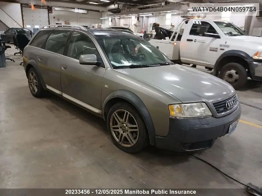 WA1YD64B04N059784 2004 Audi Allroad Quattro